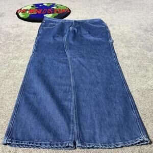 NAVY Y2K BAGGY FIT CARPENTER JEANS 😮‍💨